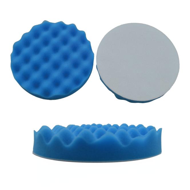 Polierpads "Wellen", Blau