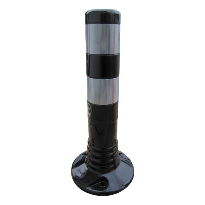 flexible Post black Stripes silver, | 450 mm