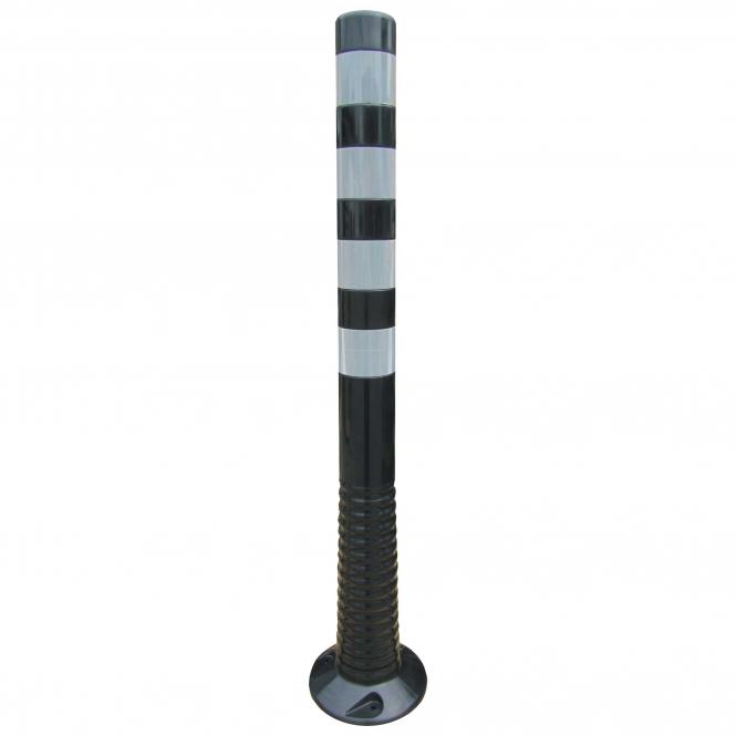 flexible Post black Stripes silver,