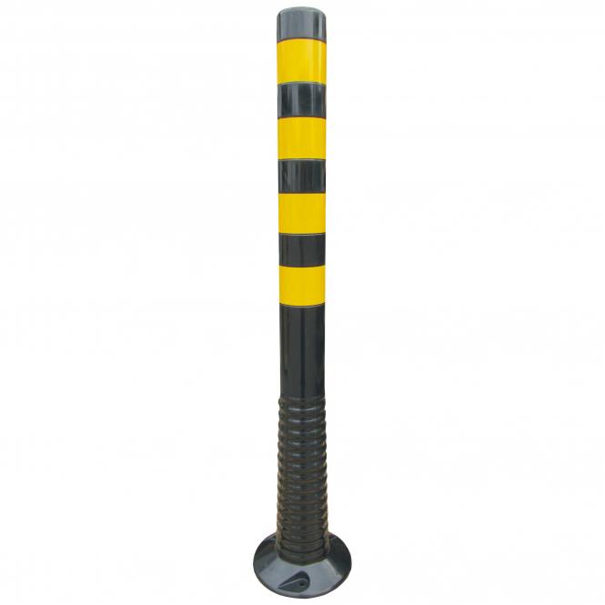 flexible Post black Stripes yellow