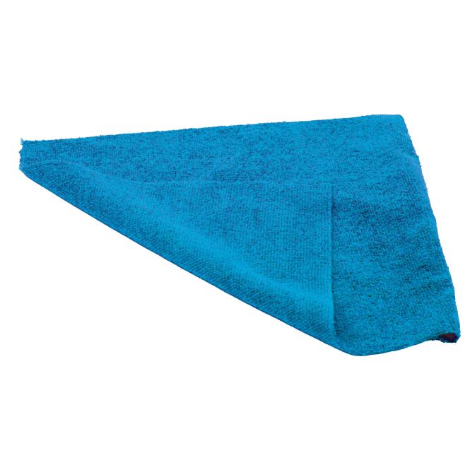 Mikrofasertuch 10 Stück, 30 x 30cm, blau