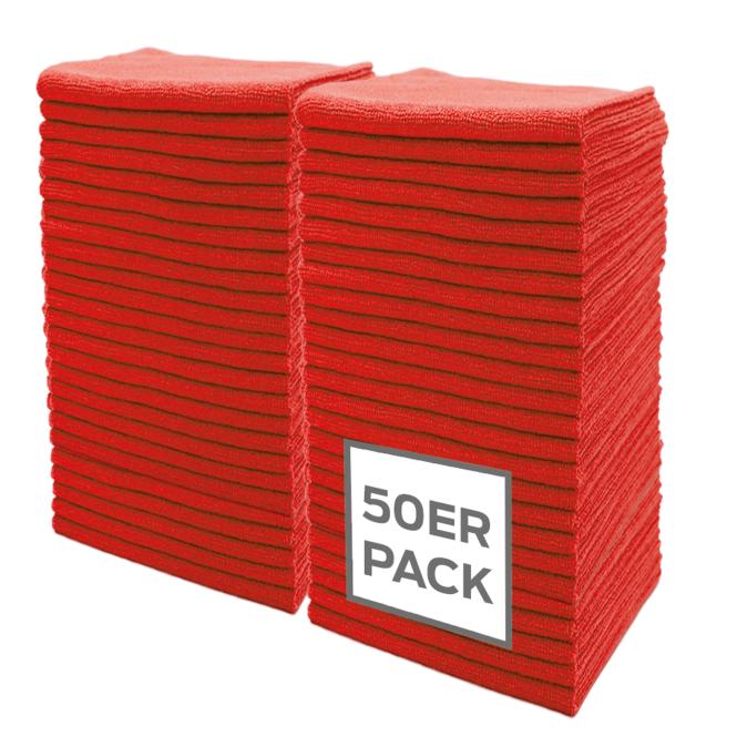 microfibre cloths, 50 pcs