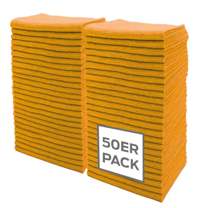 microfibre cloths, 50 pcs