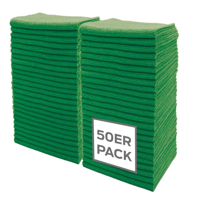 microfibre cloths, 50 pcs