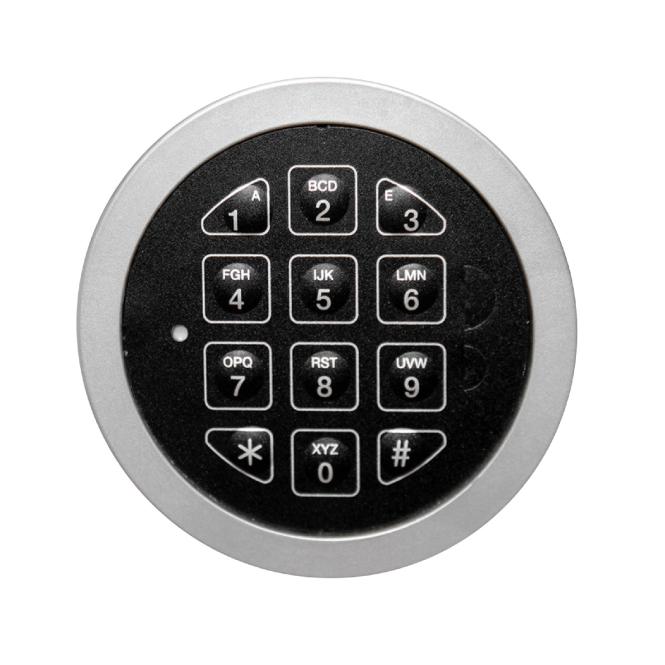 electronic lock for Safe, Grade I (EN 1143-1)