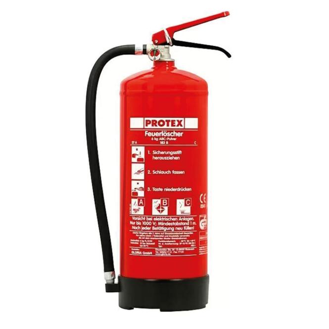 Feuerlöscher - Pulver 6 kg, nachfüllbar