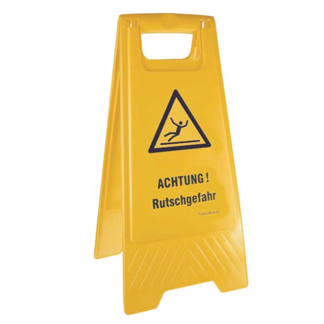 Warnschilder Zusammenklappbar 61cm, gelb