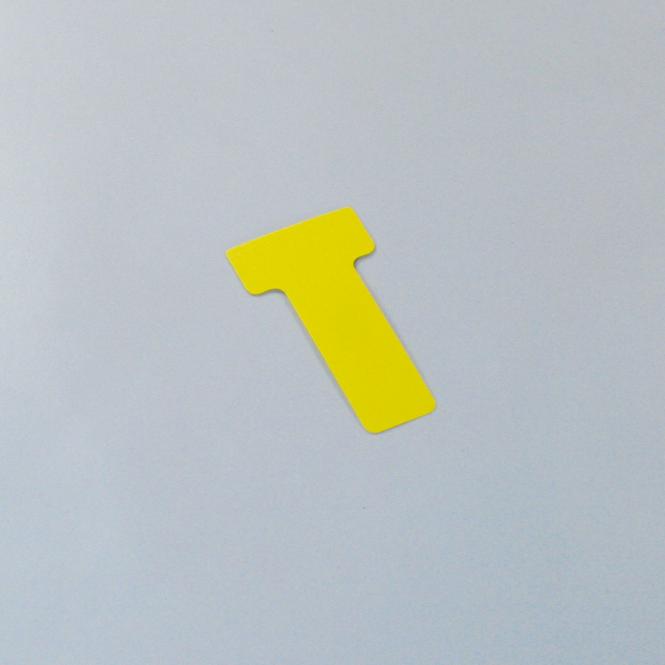 T-Steckkarten für Plantafel, klein, gelb, 100 Stück
