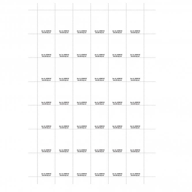 Label Inserts for key tags, 3 Bögen