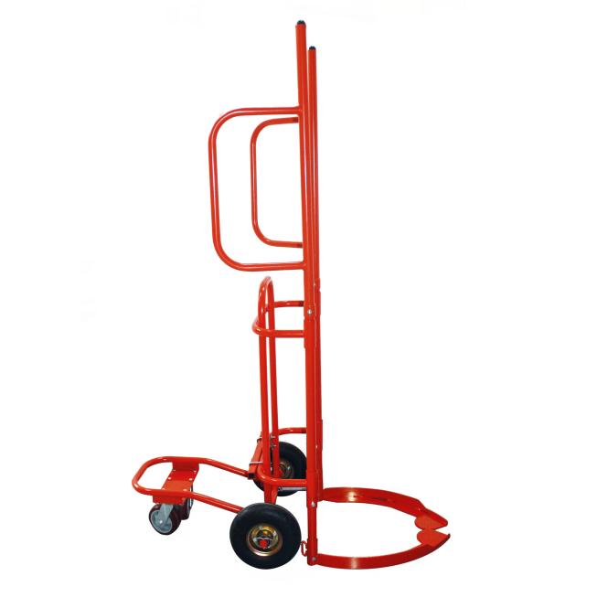 Tire Cart with lever system, tiltable