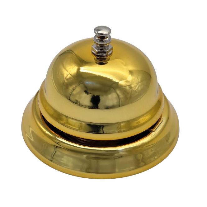 Tischglocke für Theken, gold