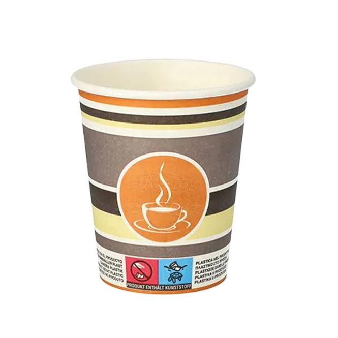 Pappbecher "To Go" 0,2 l Ø 8 cm · 9,2 cm