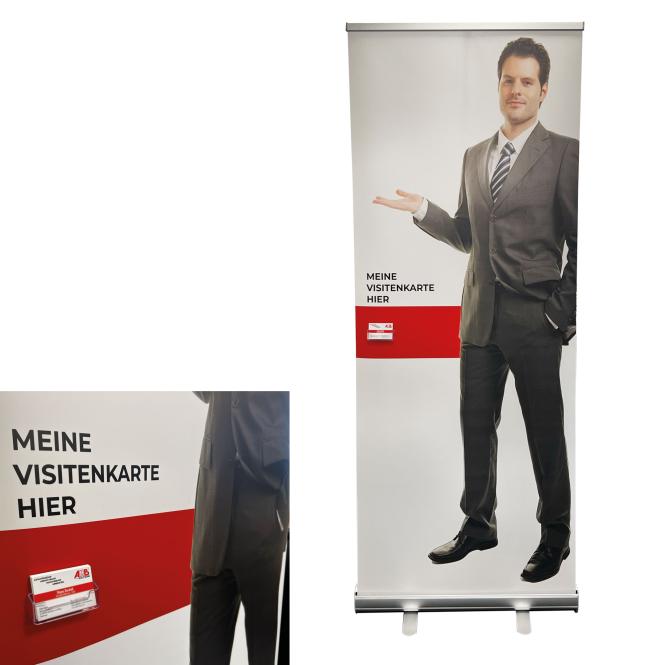 Roll-Up Banner "Silent Salesman"