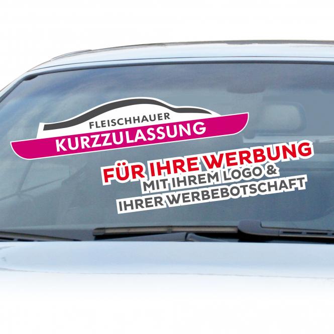 Kontur-Sticker mit Ihrem Firmeneindruck