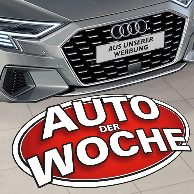 Fußbodenaufkleber "Auto der Woche" 