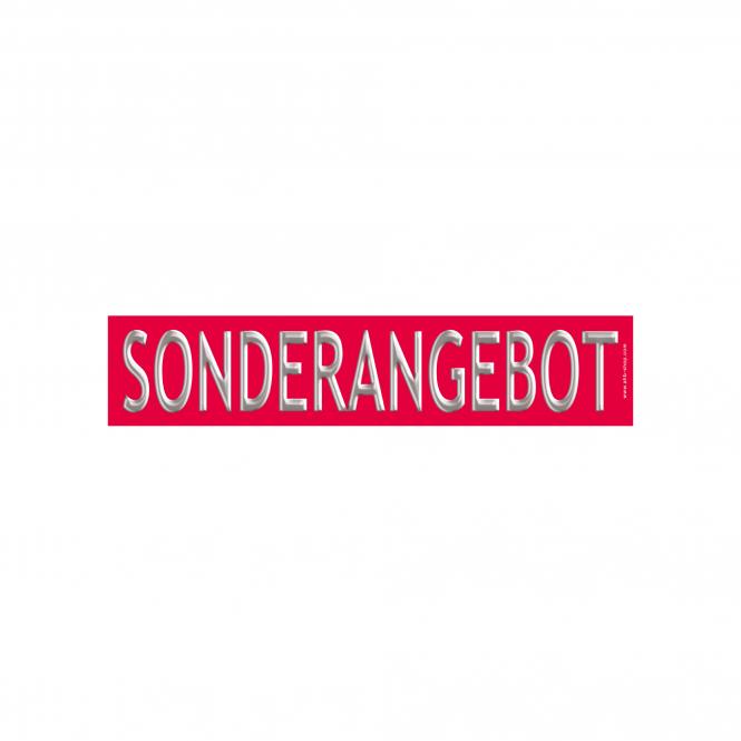 Slogan Sticker "DIAMOND" red/silver | Sonderangebot