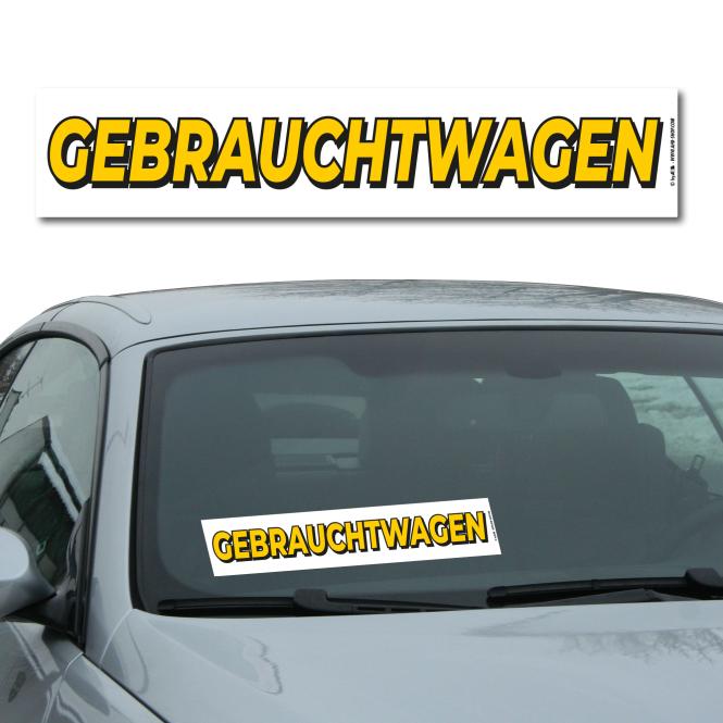 Sign ‘Used cars’