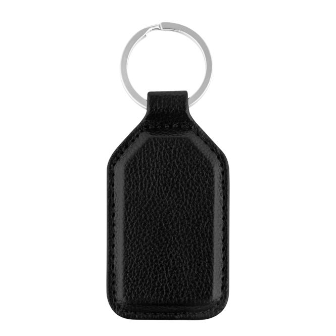 Keytag made of fine thermal synthetic leat