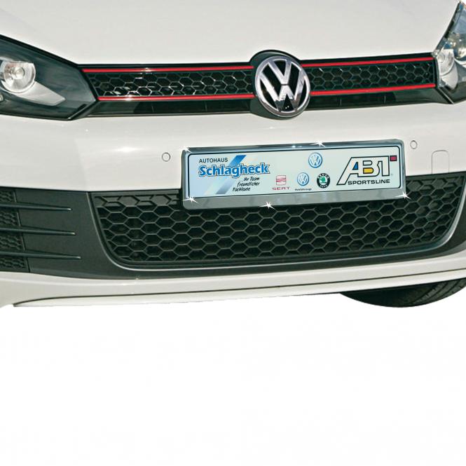 License Plate Holder "Euro-Chrome"