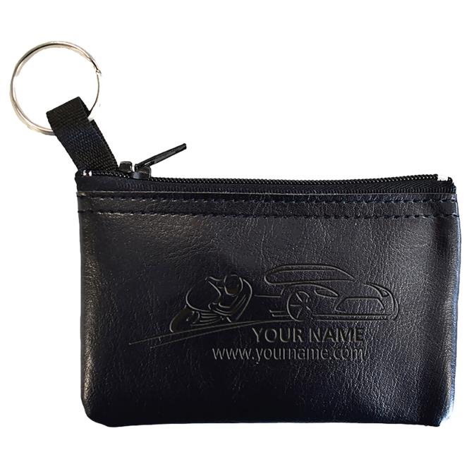 Key Pocekt, synthetic black leather