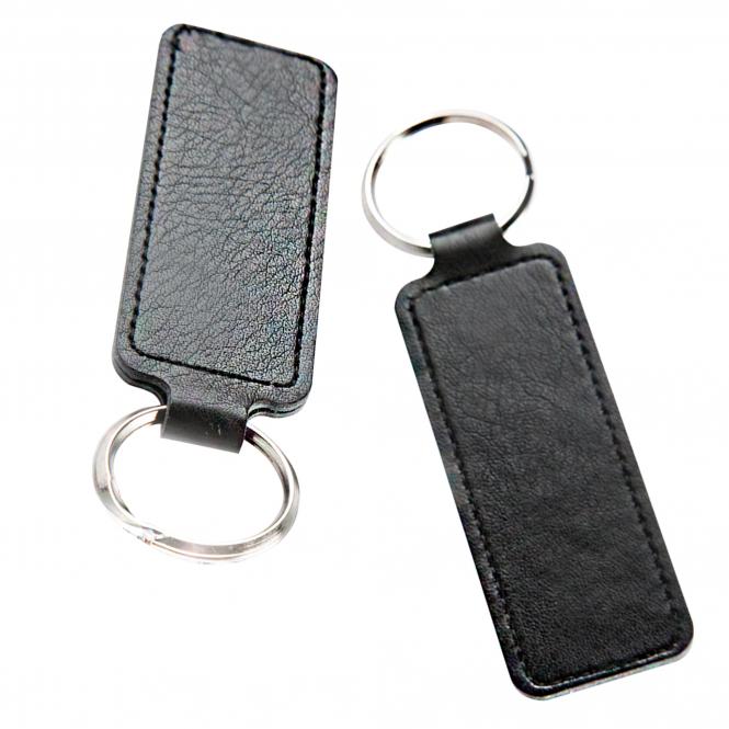 Key Fob, plastic, rectangular