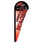Surf banner "Gebrauchtwagen" red/white
