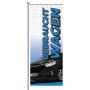 flag "Gebrauchtwagen", blue/white