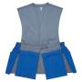 Reinigungsjacke Größe XXL Farbe Blau/Grau