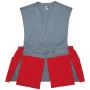 Reinigungsjacke Größe M Farbe Rot/Grau