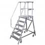 Platform Ladder, mobile, single sided access