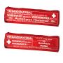 Safety-Pac with customized imprint, red
