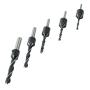 wood drill set with countersink 5 pcs