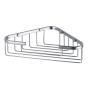 Corner shower rack – chrome-plated