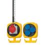 Anti twist compressed air hose reel