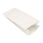 Papierfaltenbeutel Cellulose, weiß