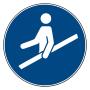 Mandatory Sign "Use hand rail"