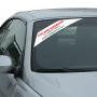 Trapez-Sticker mit Firmeneindruck