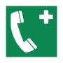Safety Sign "Emergency Phone"