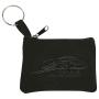 Key case, made of Alcantara, black