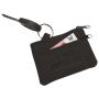Key case, made of Alcantara, black