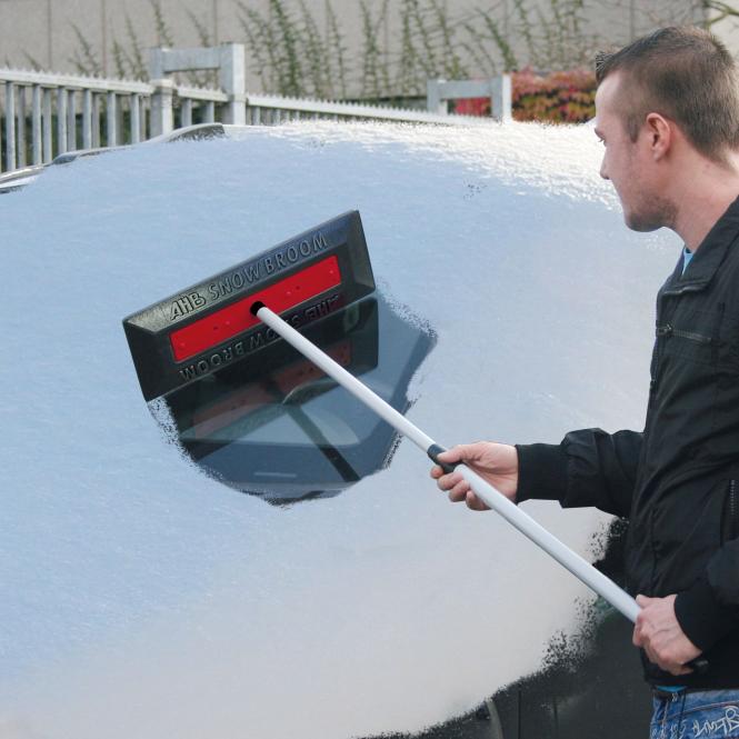 Auto-Schneebesen extra lang 65 cm Schneefeger Handbesen Kehrbürste  Spezialfeger