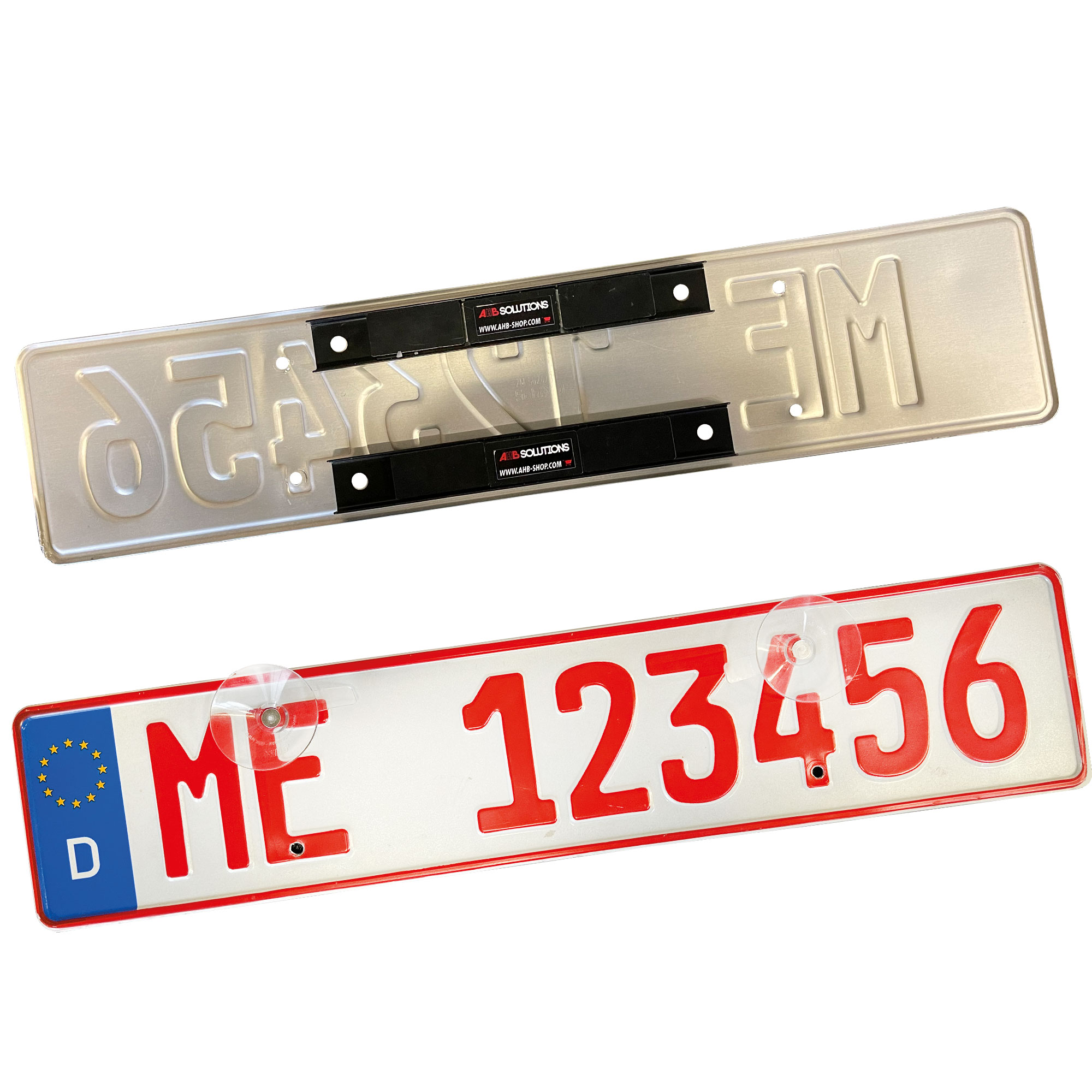 Magnet Set for Red License Plate